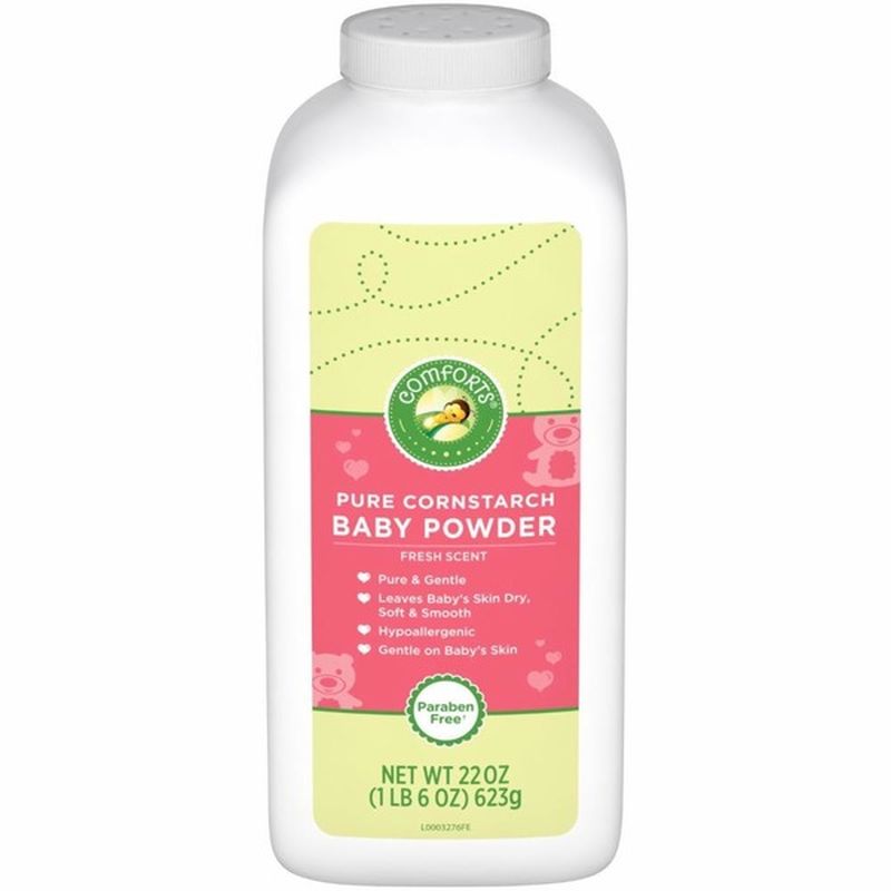 Comforts For Baby Cornstarch Baby Powder (22 oz) Instacart