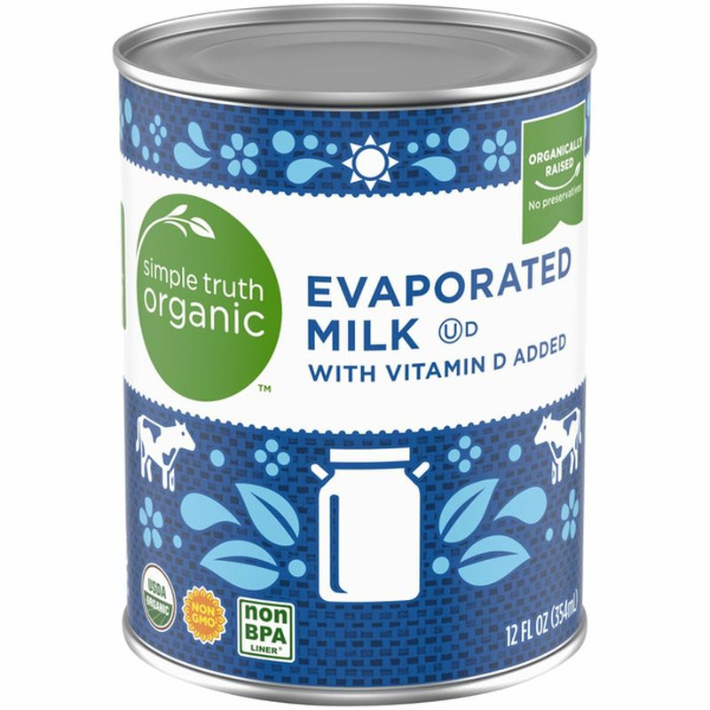 Simple Truth Organic Evaporated Milk With Vitamin D