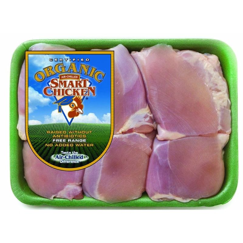 Smart Chicken Organic Boneless Skinless Chicken Thighs