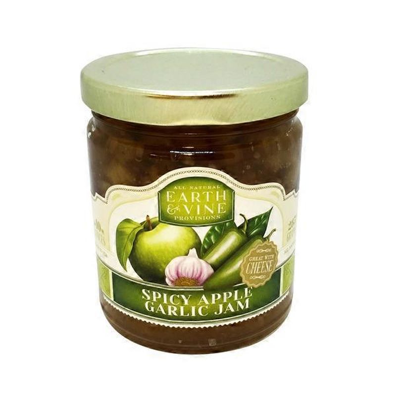 Earth & Vine Spicy Apple Garlic Jam (9 oz) Instacart