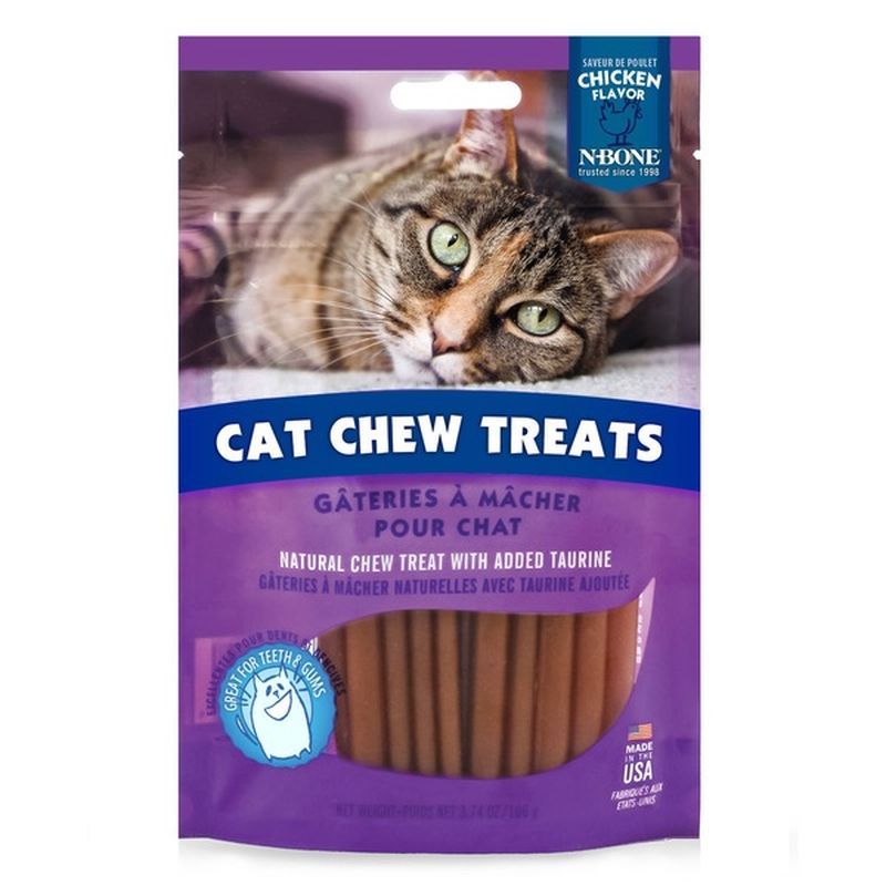 Nbone Chicken Flavor Cat Chew Sticks Treats For Cats (3.75 oz) Instacart