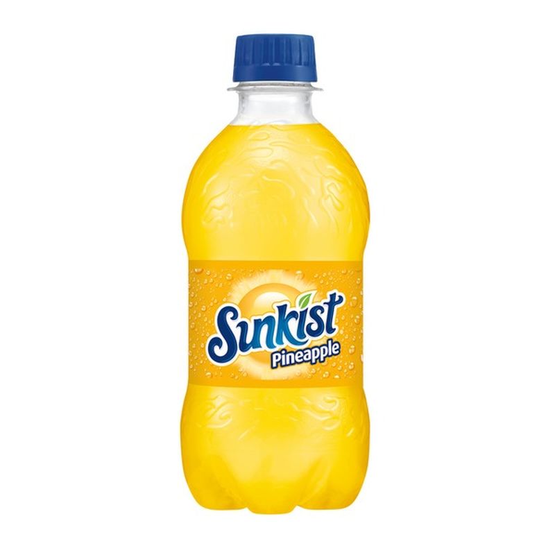 Sunkist Pineapple Soda (12 fl oz) - Instacart