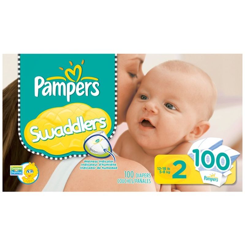pampers swaddlers super pack