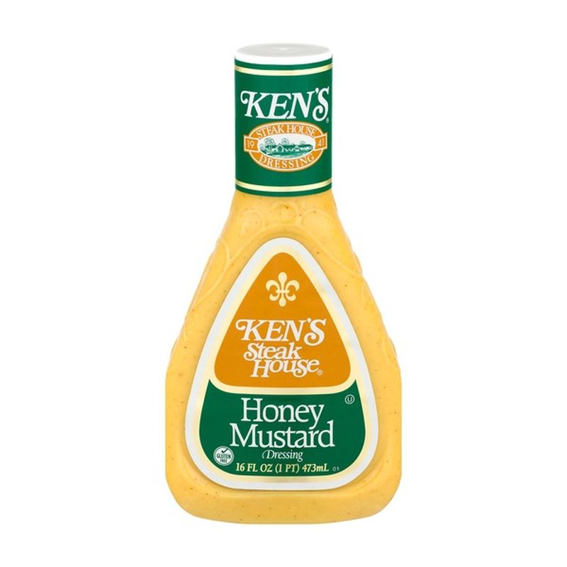 Kens Steak House Dressing, Honey Mustard (16 fl oz) from HEB Instacart