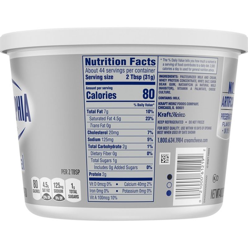 Philadelphia Plain Cream Cheese (48 oz) from Costco Instacart