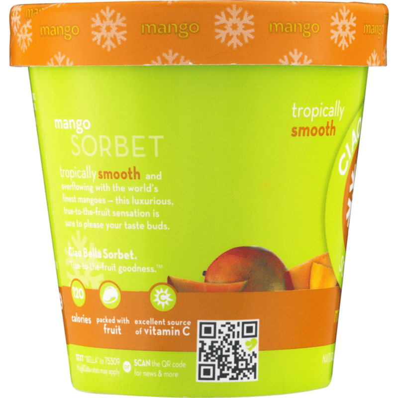 Ciao Bella Sorbet Mango (14 oz) from Safeway Instacart