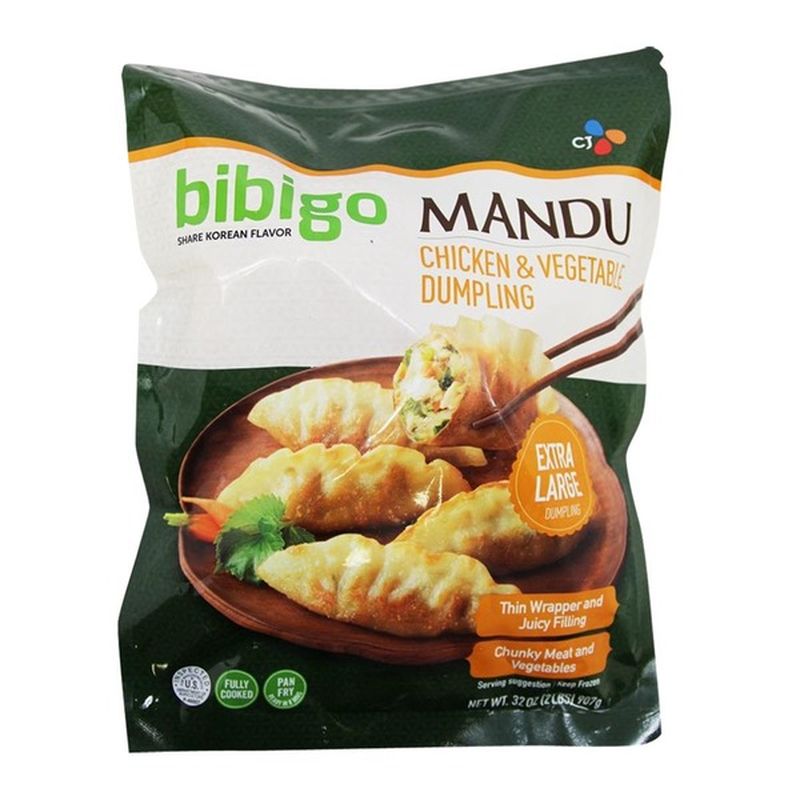 Bibigo Chicken & Vegetable Mandu Dumpling (32 oz) Instacart