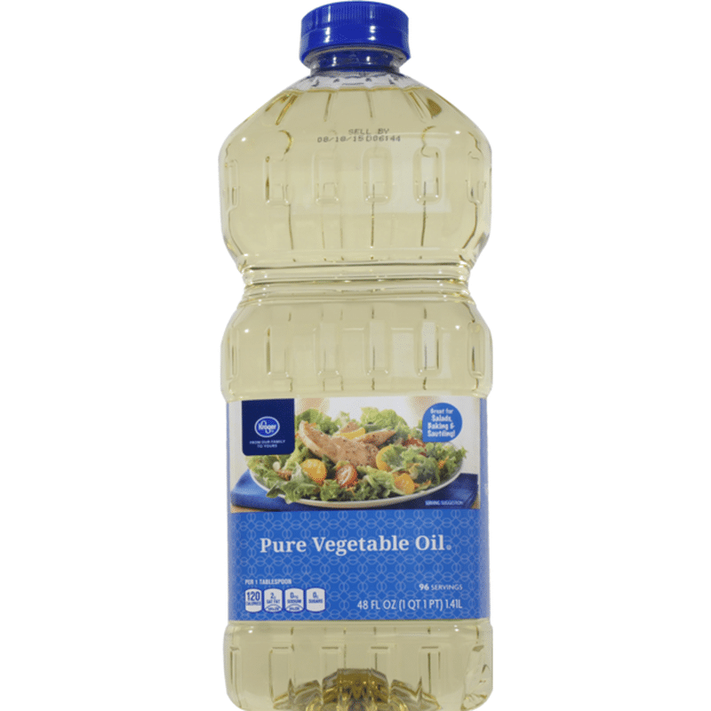 Kroger Pure Vegetable Oil (48 fl oz) Instacart