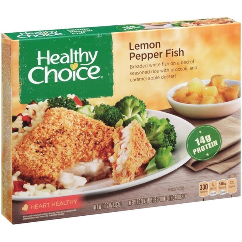Healthy Choice Lemon Pepper Fish Complete Meal (10.7 oz) Instacart