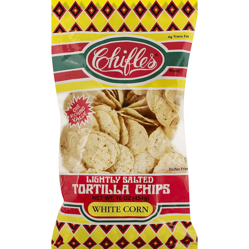 Chifles Tortilla Chips, White Corn, Lightly Salted (16 oz) Delivery or Pickup Near Me Instacart