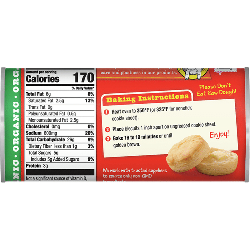 Annie's Homegrown Biscuits, Organic, Flaky (16 oz) Instacart