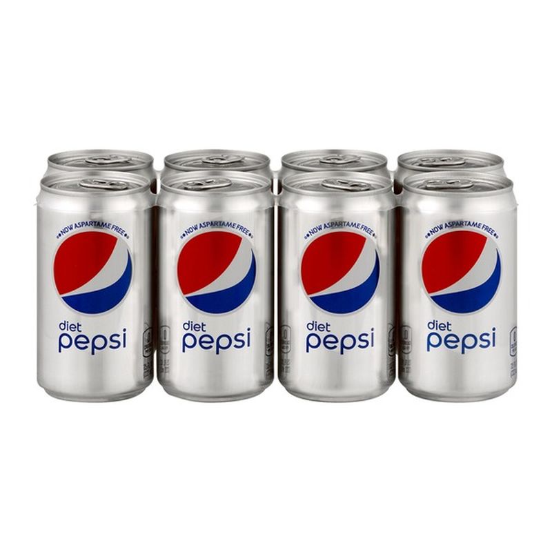 Pepsi Cola Diet Pepsi Mini Cans (7.5 Fl Oz) From King Soopers - Instacart