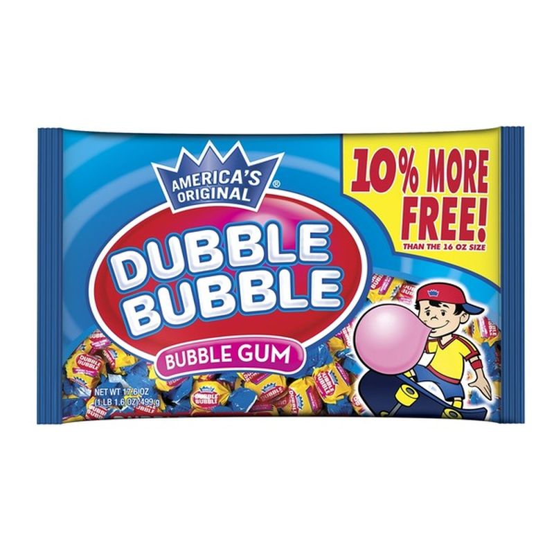 blue double bubble gum