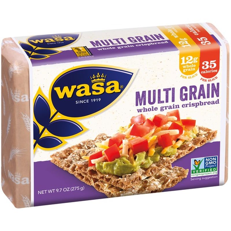 Wasa® Multi Grain Swedish Crispbread (9.7 oz) - Instacart