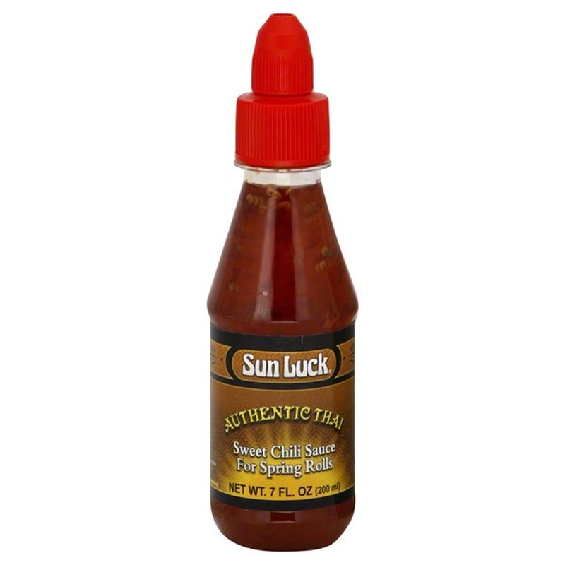 Sun Luck Sweet Chili Sauce, for Spring Rolls, Authentic Thai (7 oz
