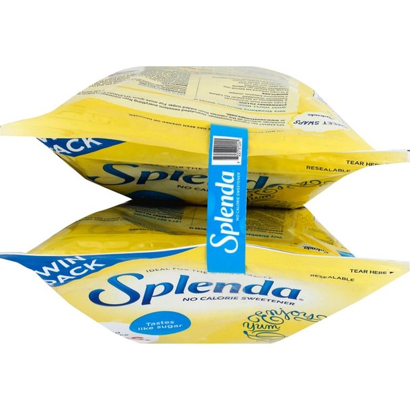 Splenda Sweetener, No Calorie, Granulated, Twin Pack (2 each) from