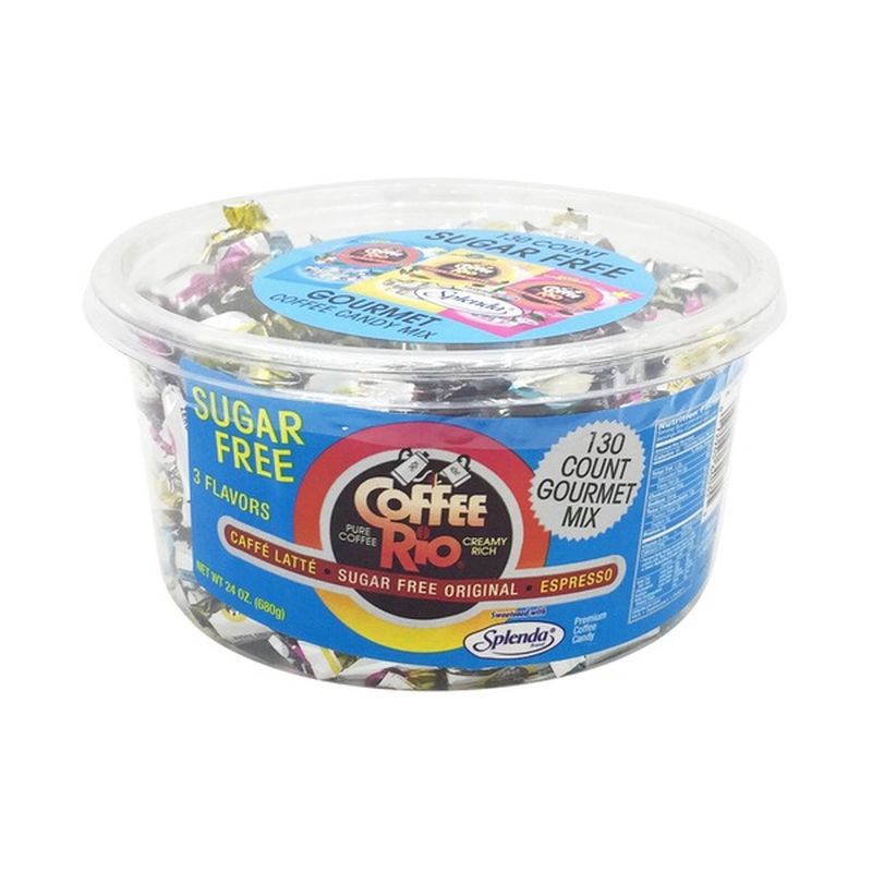 Coffee Rio Coffee Candy, Premium, Sugar Free, 3 Flavors (130 each) from