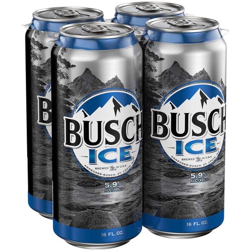 Busch Ice Beer (16 fl oz) - Instacart