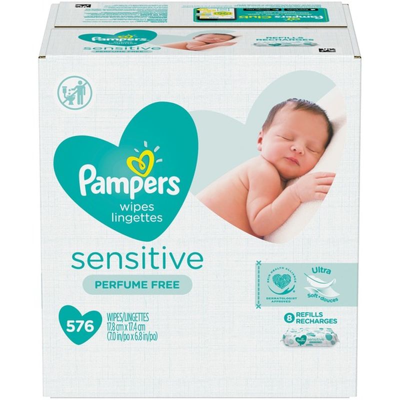 pampers sensitive protect baby wipes