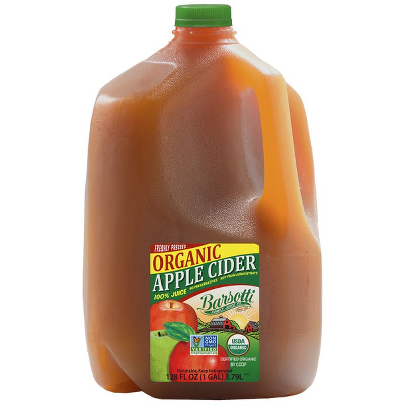 Apple Hill Farm Barsotti's Organic Apple Cider