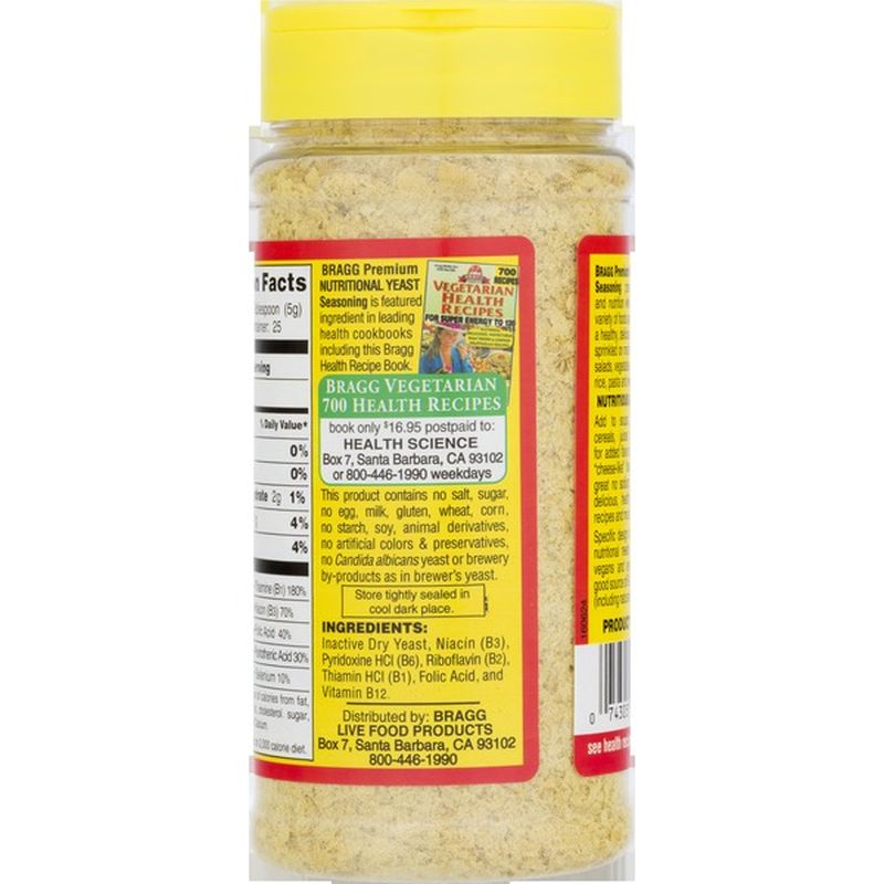 Bragg Yeast Seasoning Nutritional Premium 45 Oz From Falletti Foods Instacart 3977