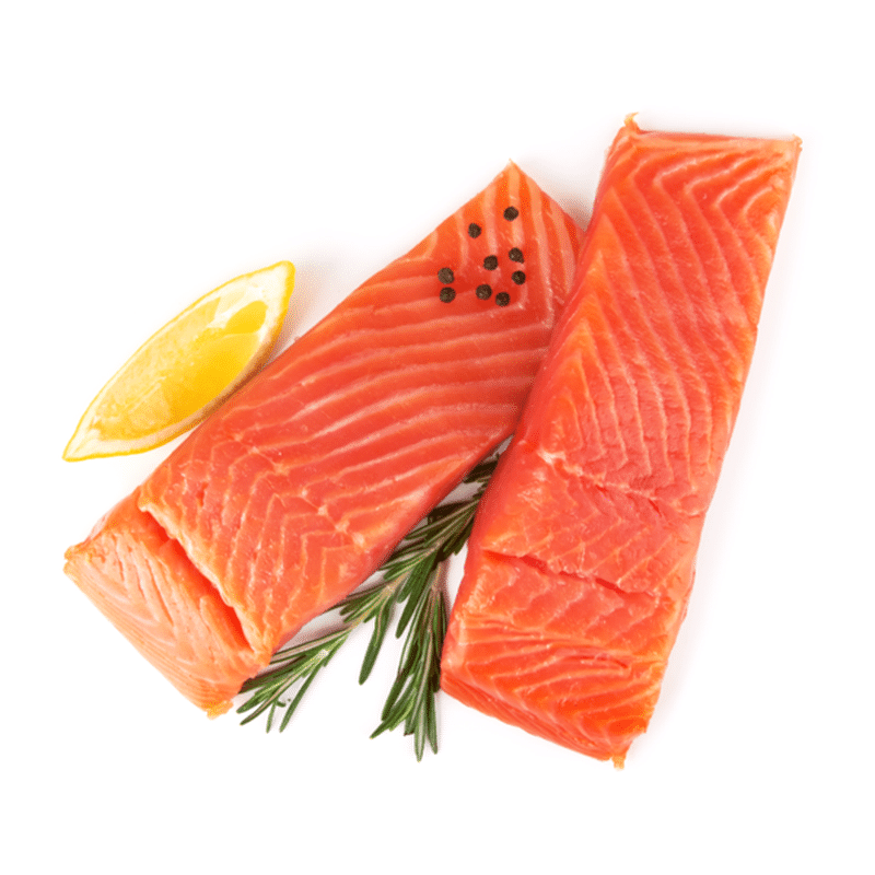 Frozen Faroe Island Salmon