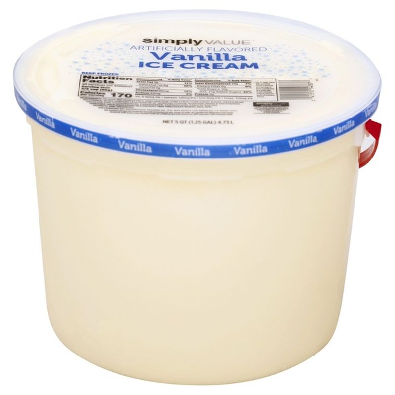 Simply Value Ice Cream (5 qt) Instacart