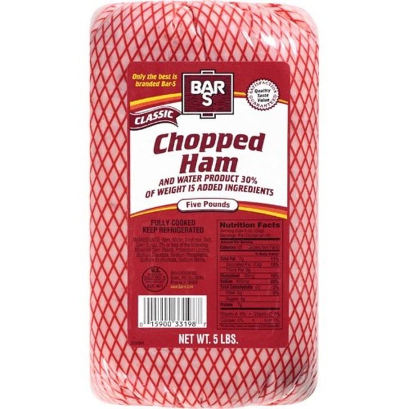 Bar S Chopped Ham (5 lb) Instacart