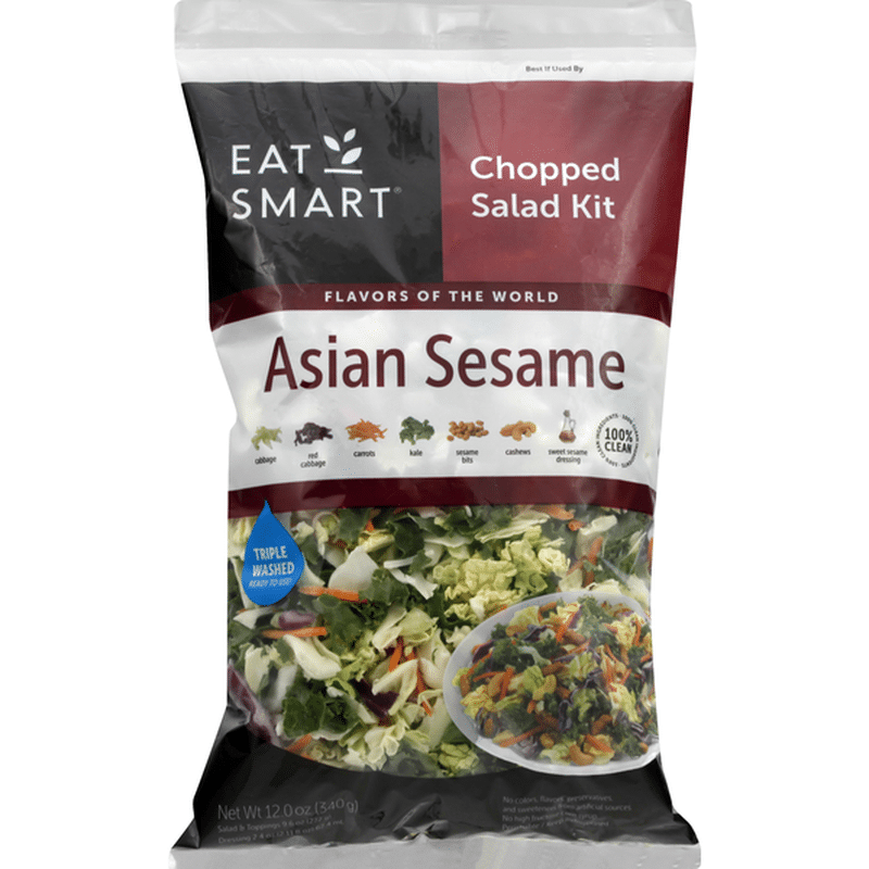 Eat Smart Salad Kit, Chopped, Asian Sesame (12 oz bag) Instacart