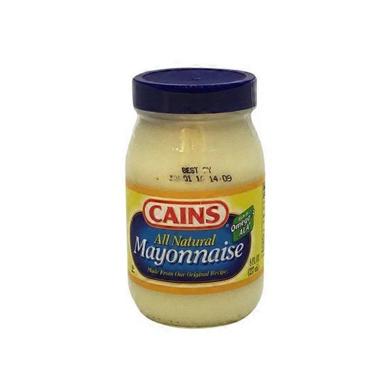 Cains All Natural Mayonnaise (8 fl oz) Instacart