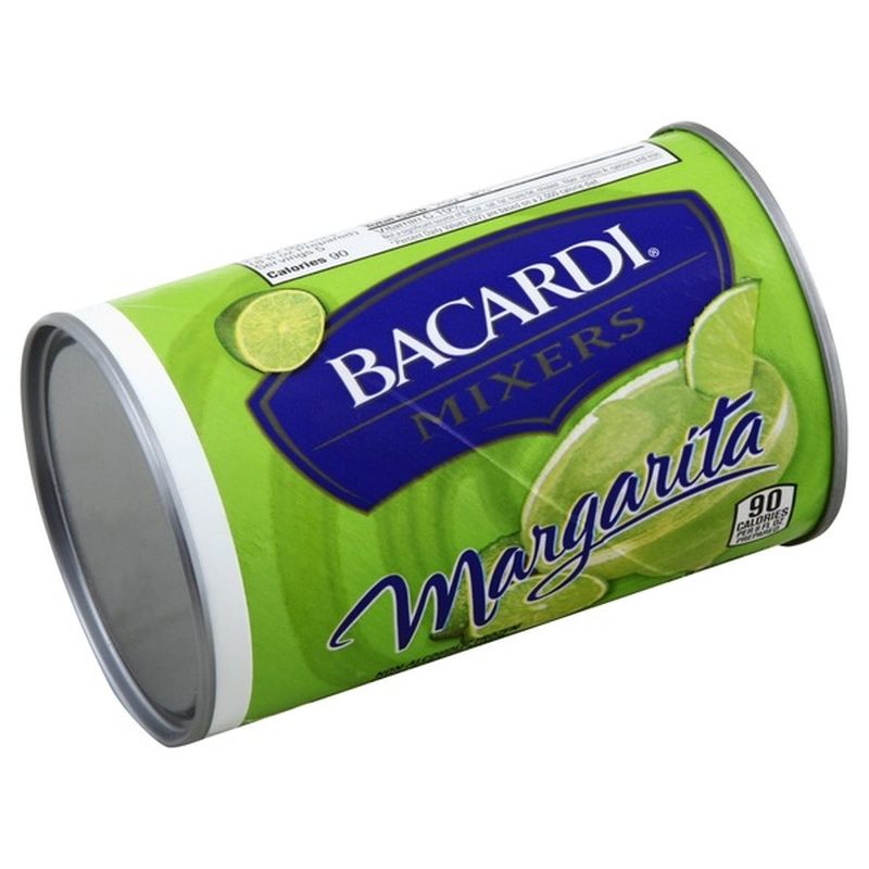 Bacardi Mixers Bacardi Mixer Margarita Can (fl oz) Instacart