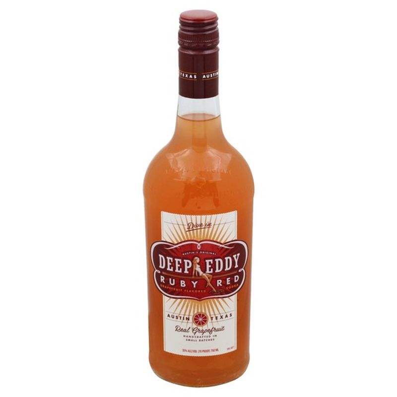 Deep Eddy Vodka, Grapefruit Flavored (750 ml) Instacart