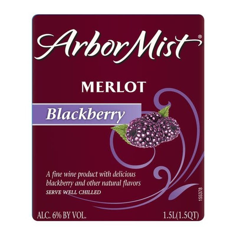 Arbor Mist Blackberry Merlot Fruit Wine (1.5 L) - Instacart