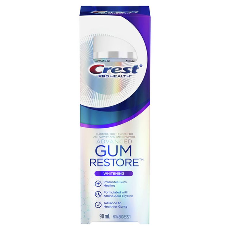 Crest Pro-Health Advanced Toothpaste, Whitening (90 ml) - Instacart