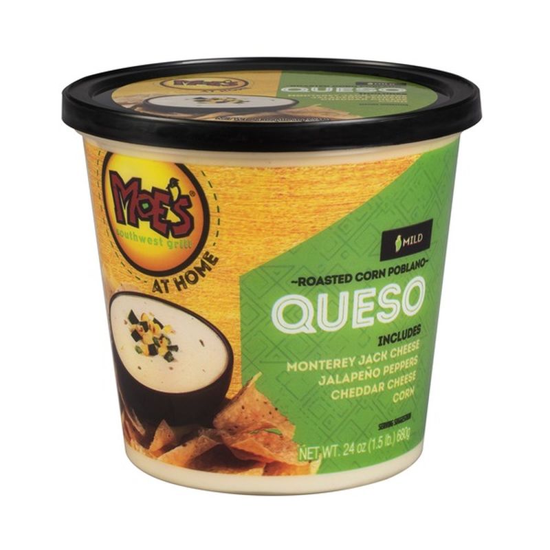 Moes Queso Dip (24 oz) Instacart