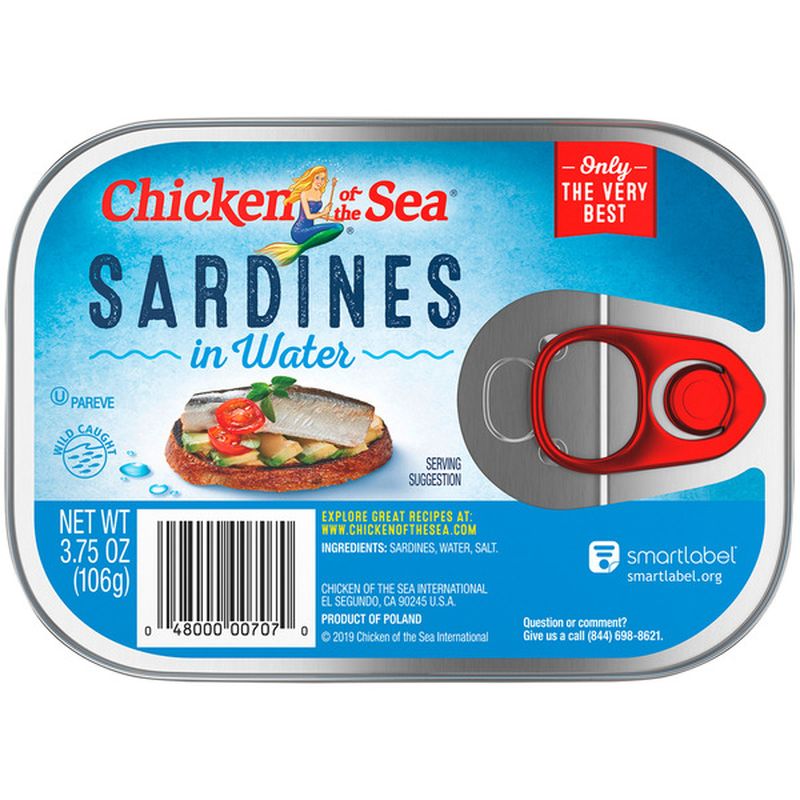 Chicken of the Sea Sardines in Water (3.75 oz) Delivery or Pickup Near