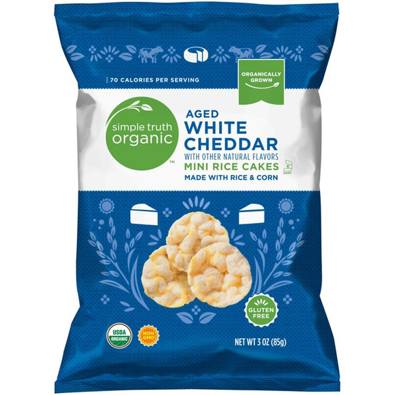 Simple Truth Organic Aged White Cheddar Mini Rice Cakes