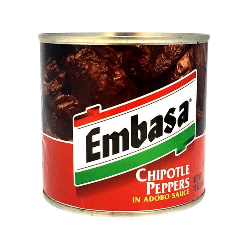 Embasa Peppers, Chipotle, in Adobo Sauce, Can (12 oz) Instacart