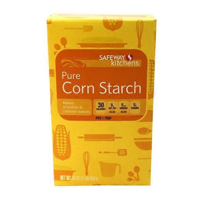 Signature Kitchens Pure Corn Starch (16 Oz) From Safeway - Instacart