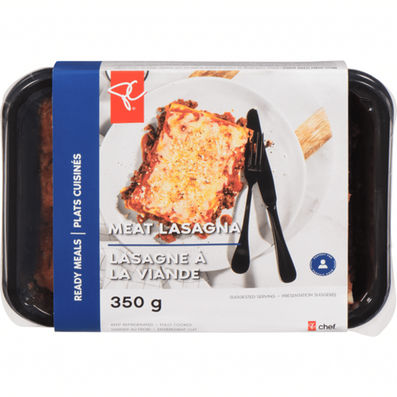 President's Choice Meat Lasagna (350 g) Instacart