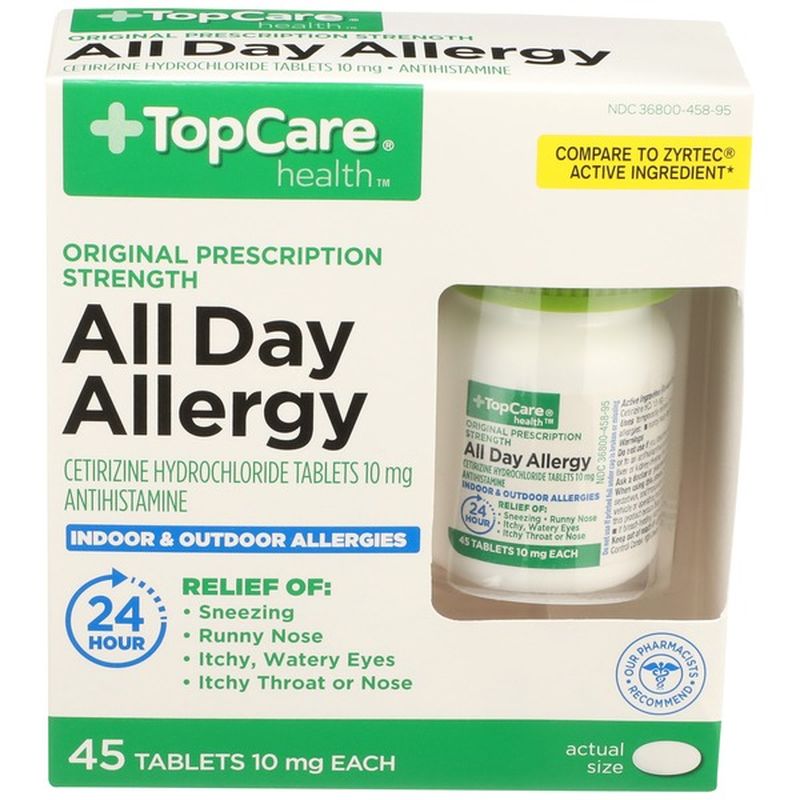 TopCare Original Prescription Strength Indoor & Outdoor All Day Allergy