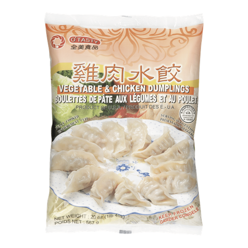 O' Tasty Vegetable & Chicken Dumplings