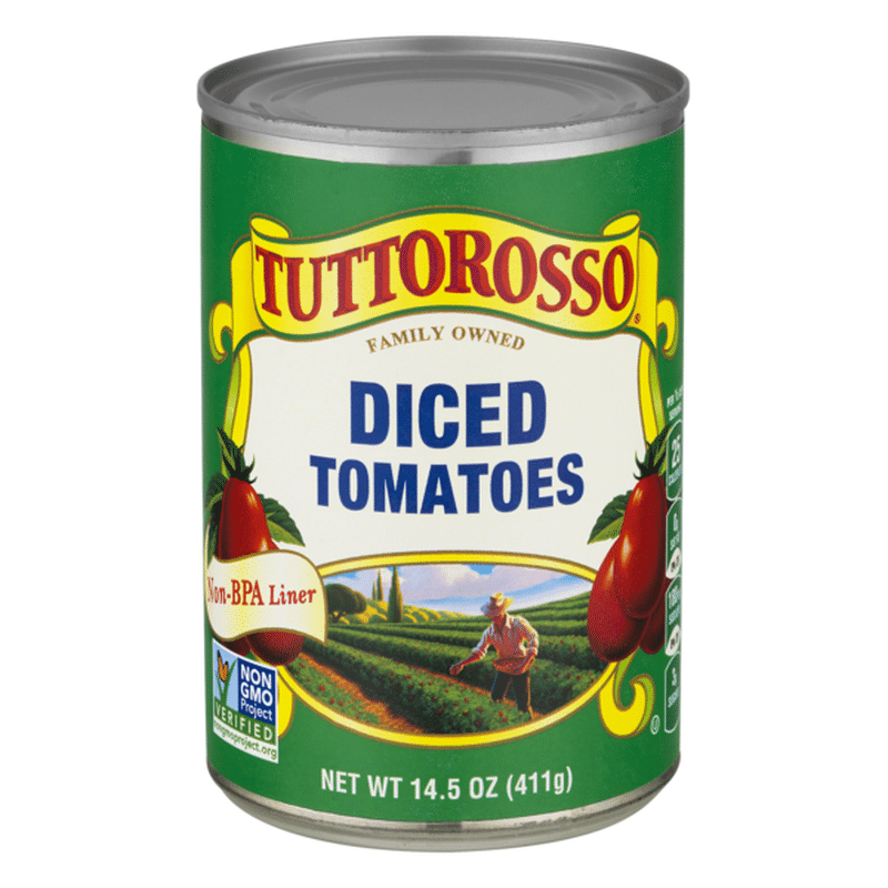 Tuttorosso Diced Tomatoes (14.5 oz) from Giant Food - Instacart