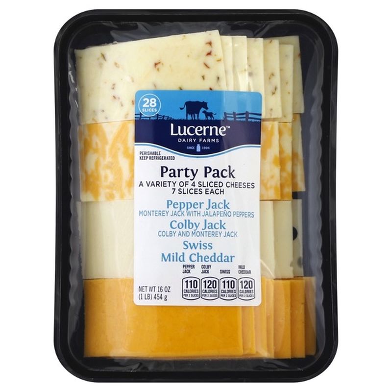 Lucerne Party Pack Variety Cheese Pack (16 oz) Instacart