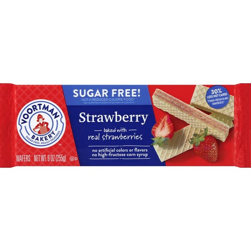 Voortman Bakery Sugar Free Strawberry Wafers 9 Oz From Kroger Instacart