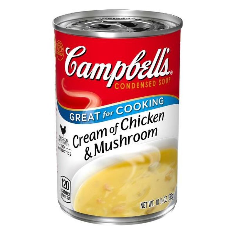 Campbell's® Cream of Chicken & Mushroom Soup (10.5 oz) from Publix Instacart