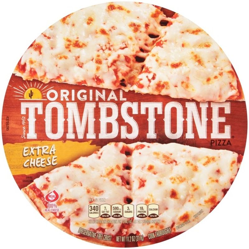 Tombstone Original Extra Cheese Pizza (11.2 oz) from Mariano's Instacart