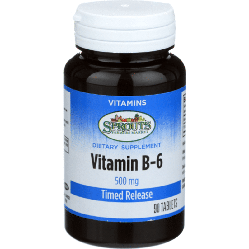 Sprouts 500 Mg Vitamin B6 (90 ct) Instacart