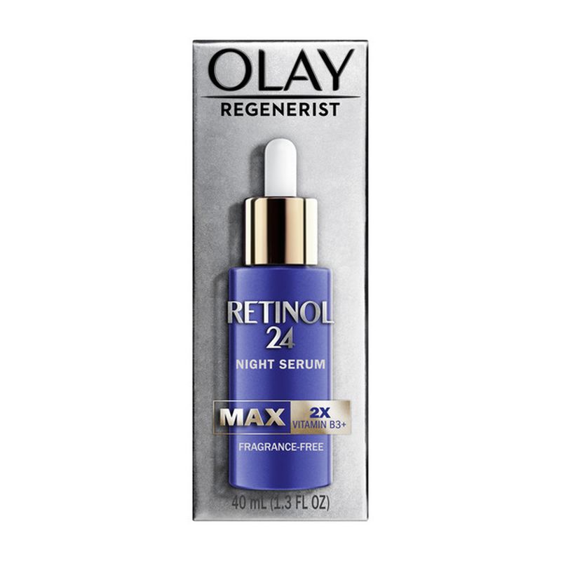 OLAY Retinol 24 Max Night Face Serum (1.3 oz) - Instacart