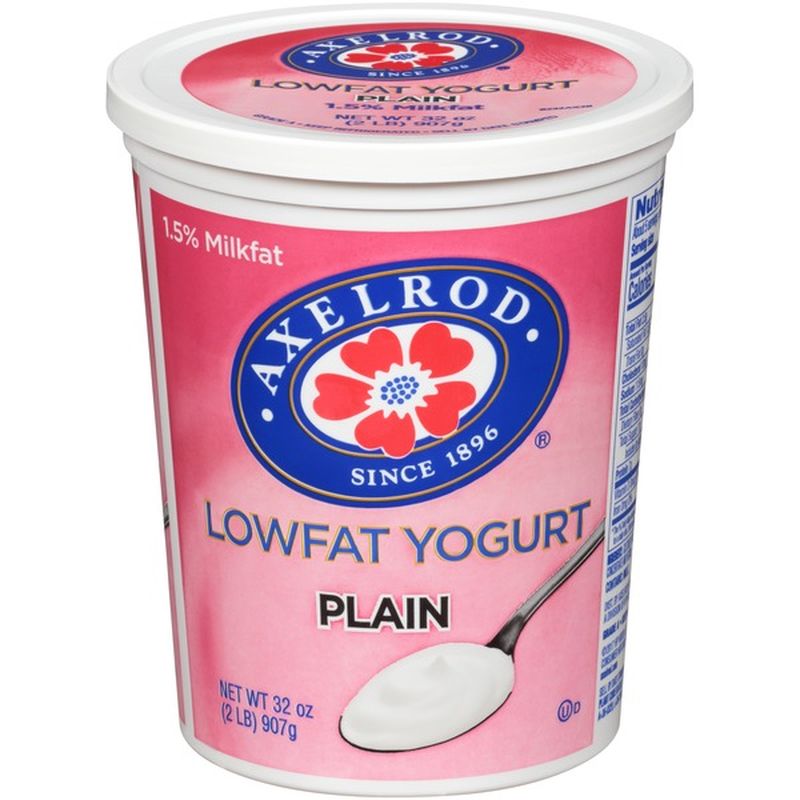 Axelrod Low Fat Plain Yogurt (32 oz) Instacart